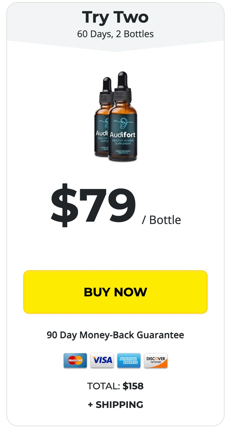 Audifort one bottle